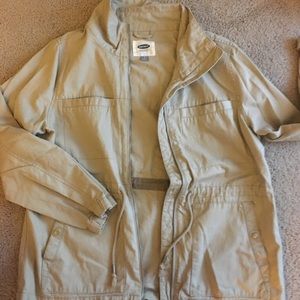 tan old navy utility jacket